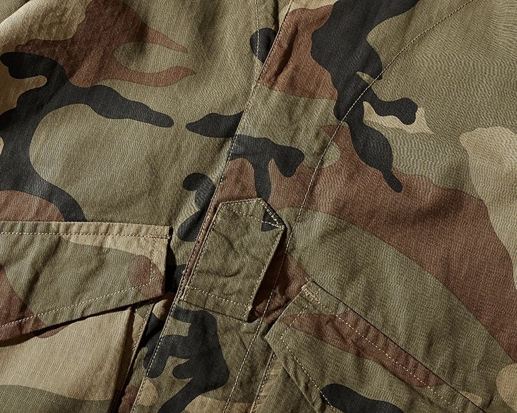 Personalised camo shacket