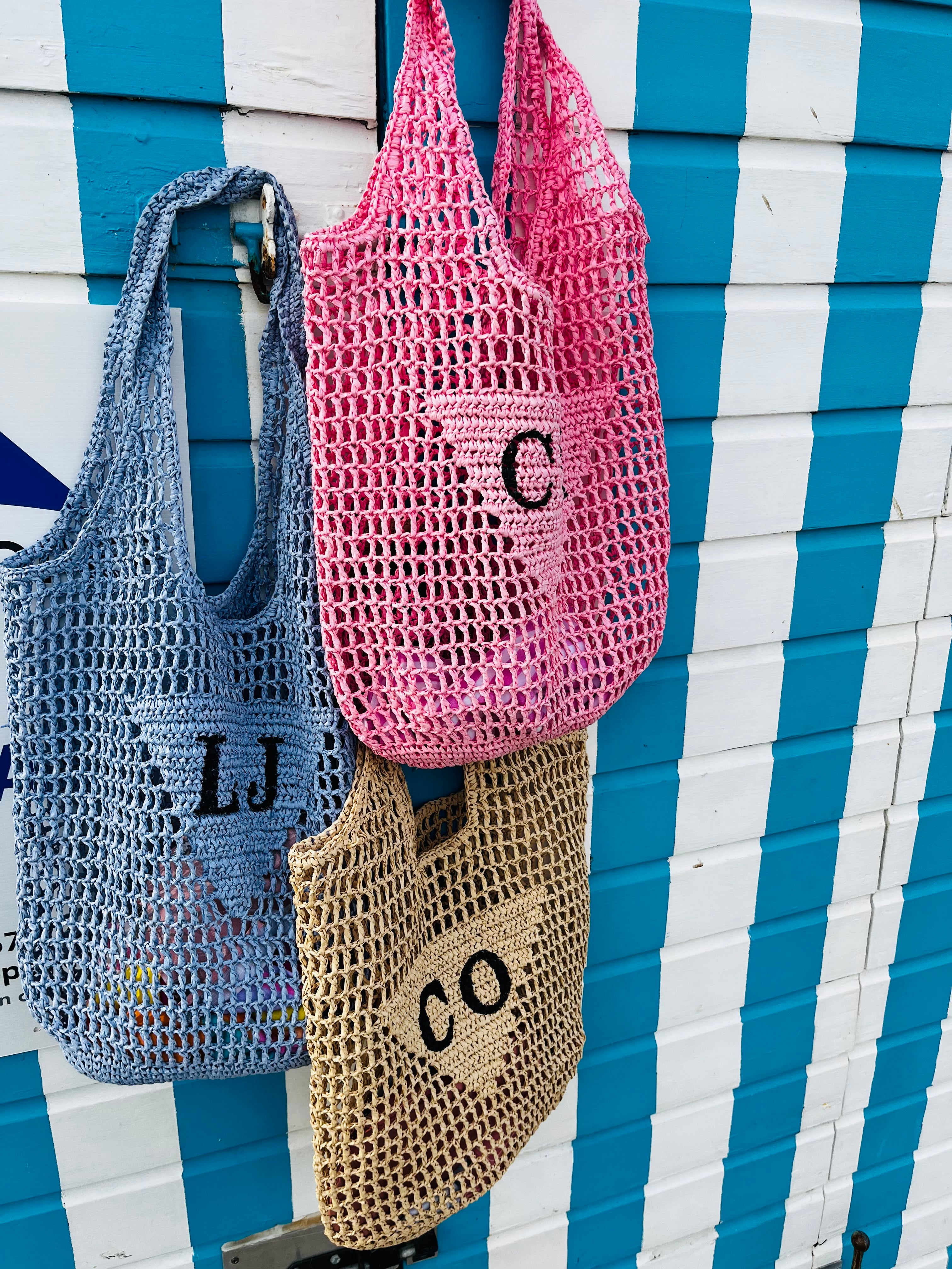 PERSONALISED OPEN BASKET BAG