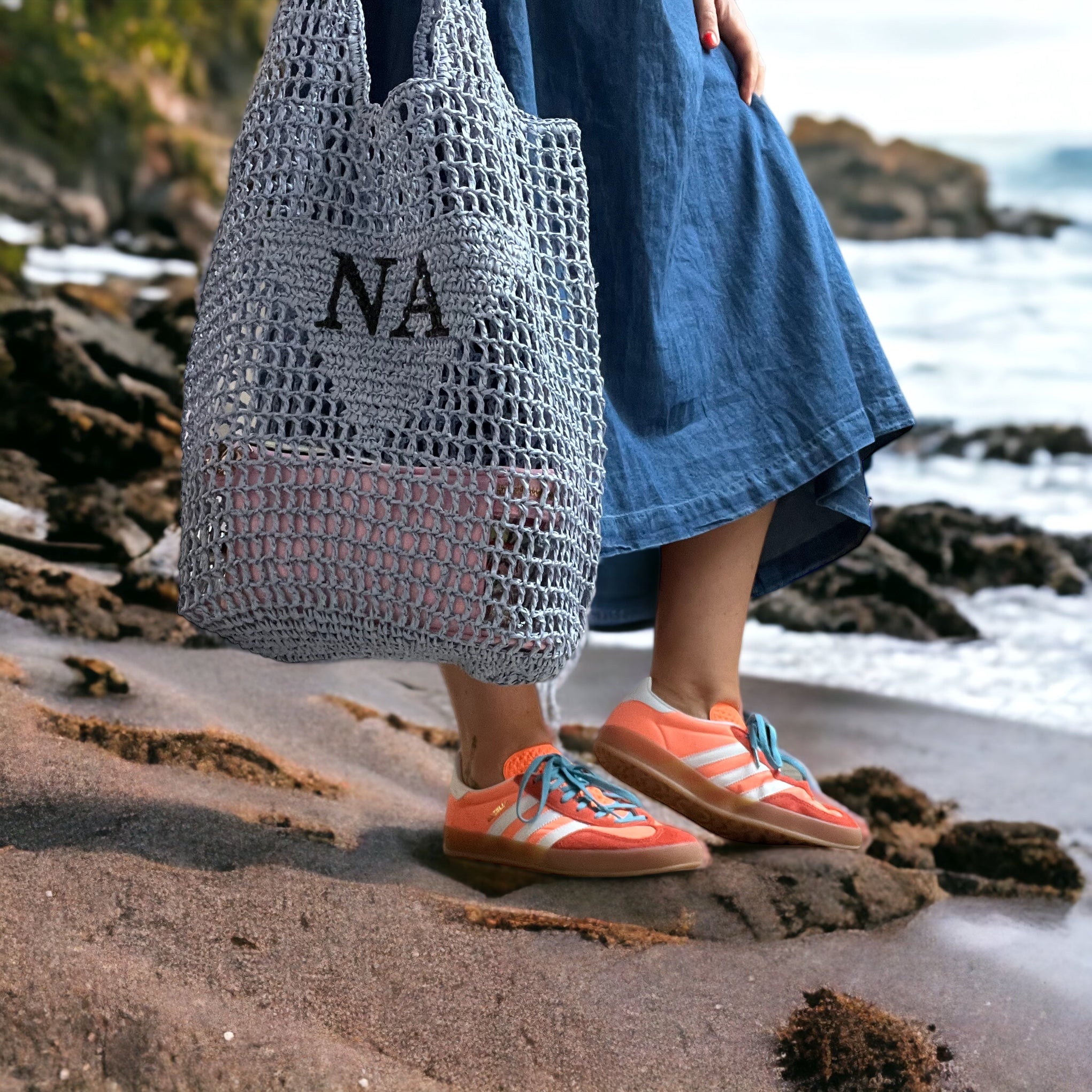 PERSONALISED OPEN BASKET BAG