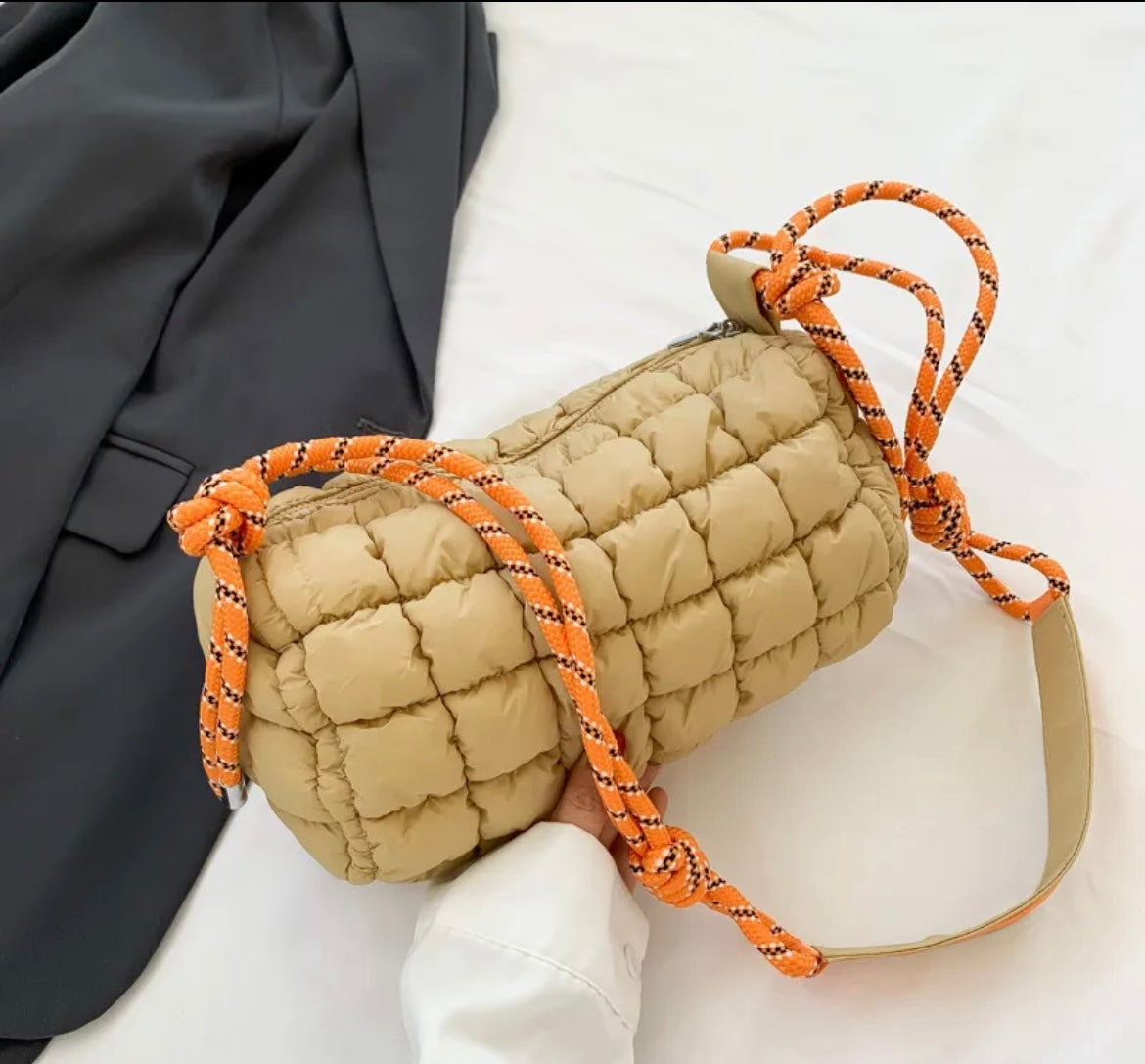 Pillow messenger bag