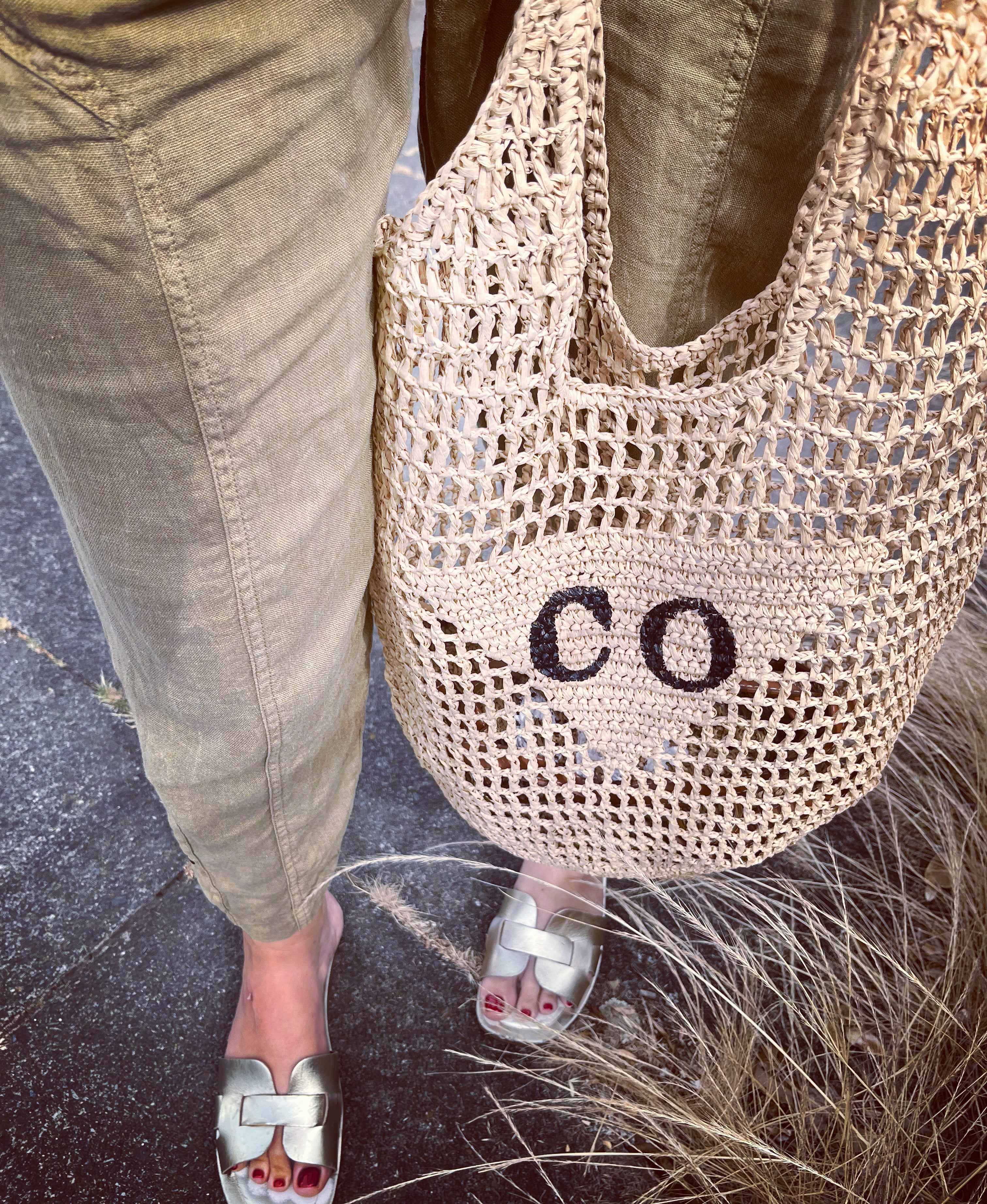 PERSONALISED OPEN BASKET BAG