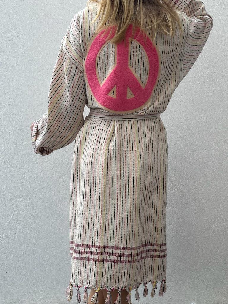 PEACE robe -PINK