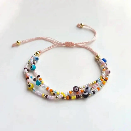Triple bead bracelet