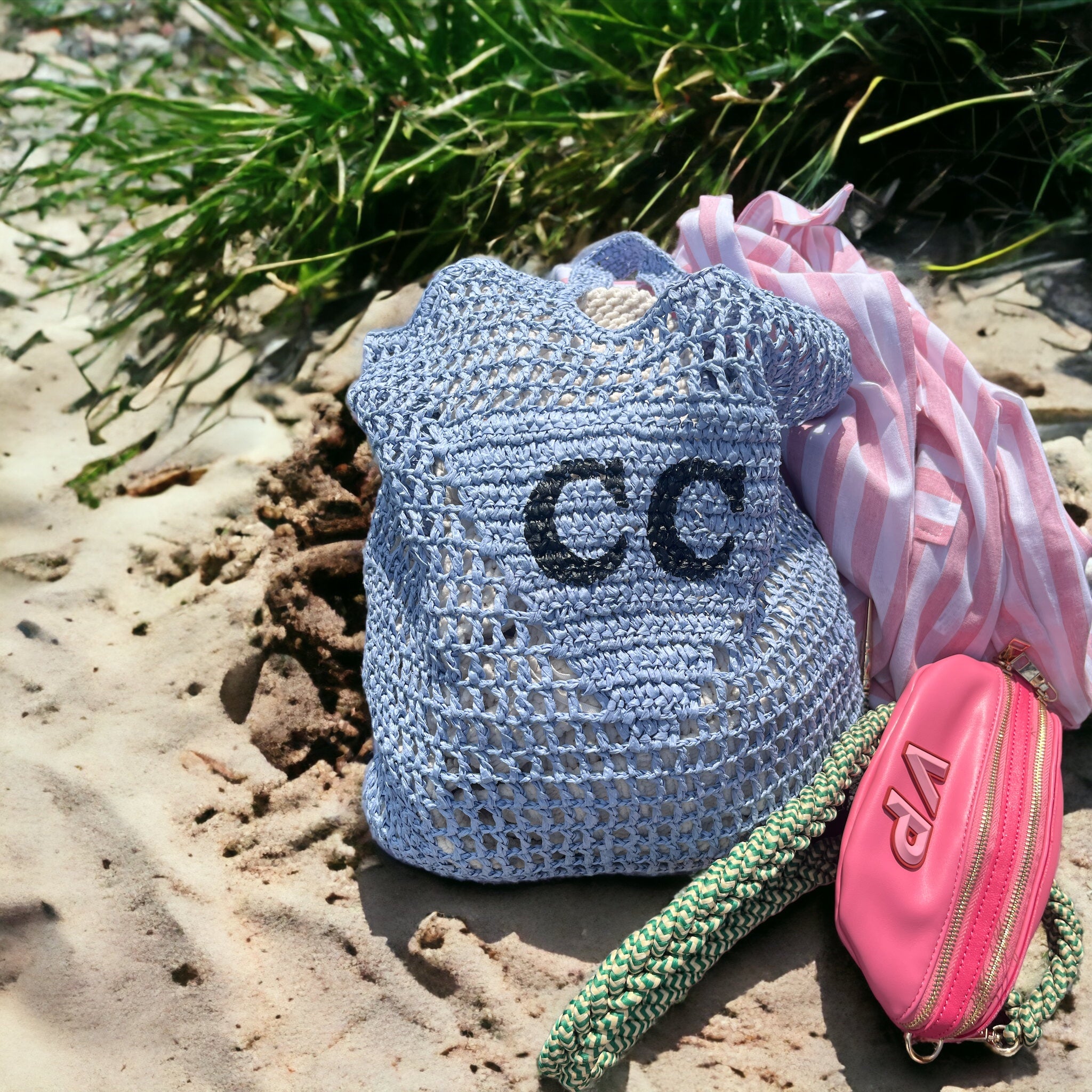 PERSONALISED OPEN BASKET BAG