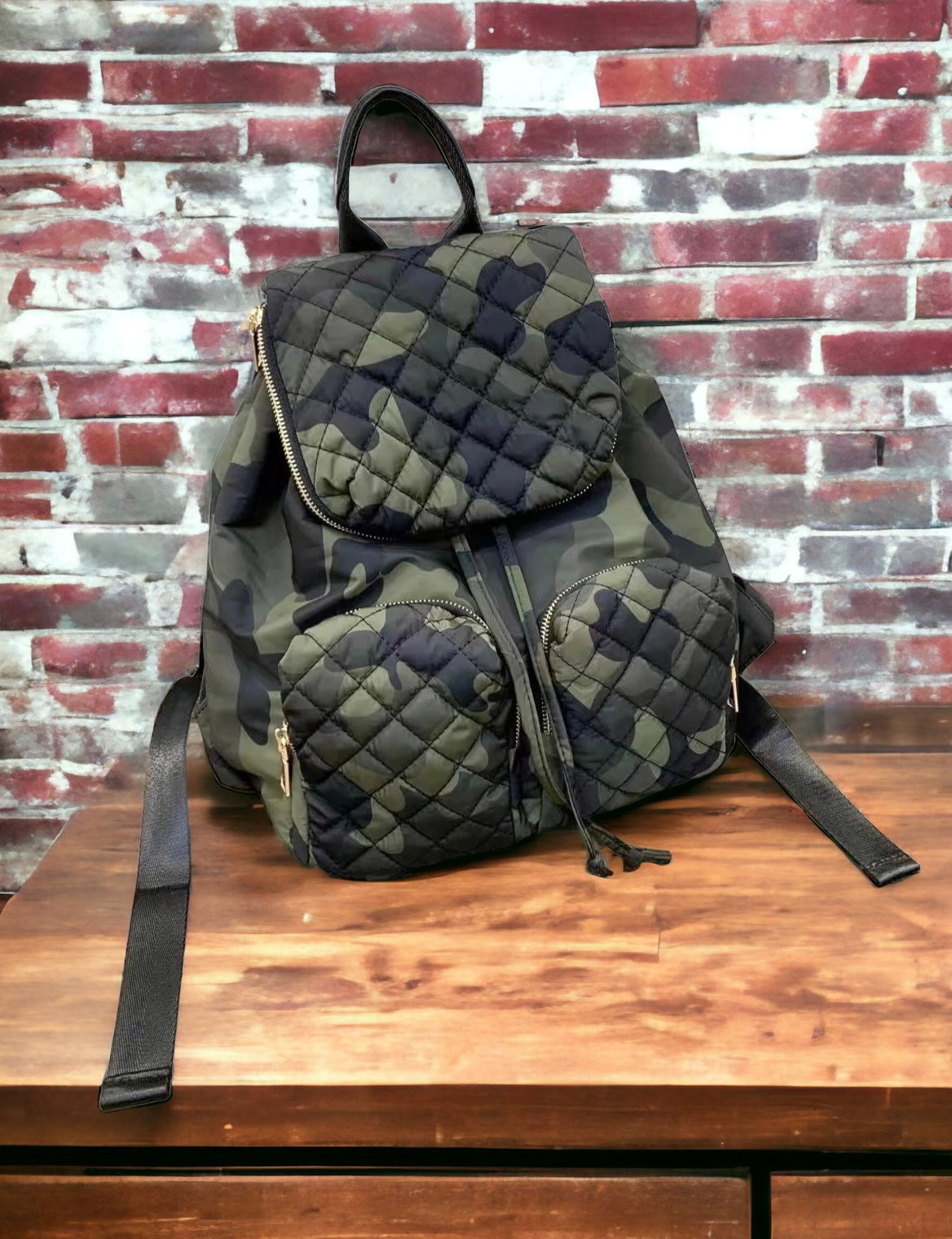 Personalised camo rucksack