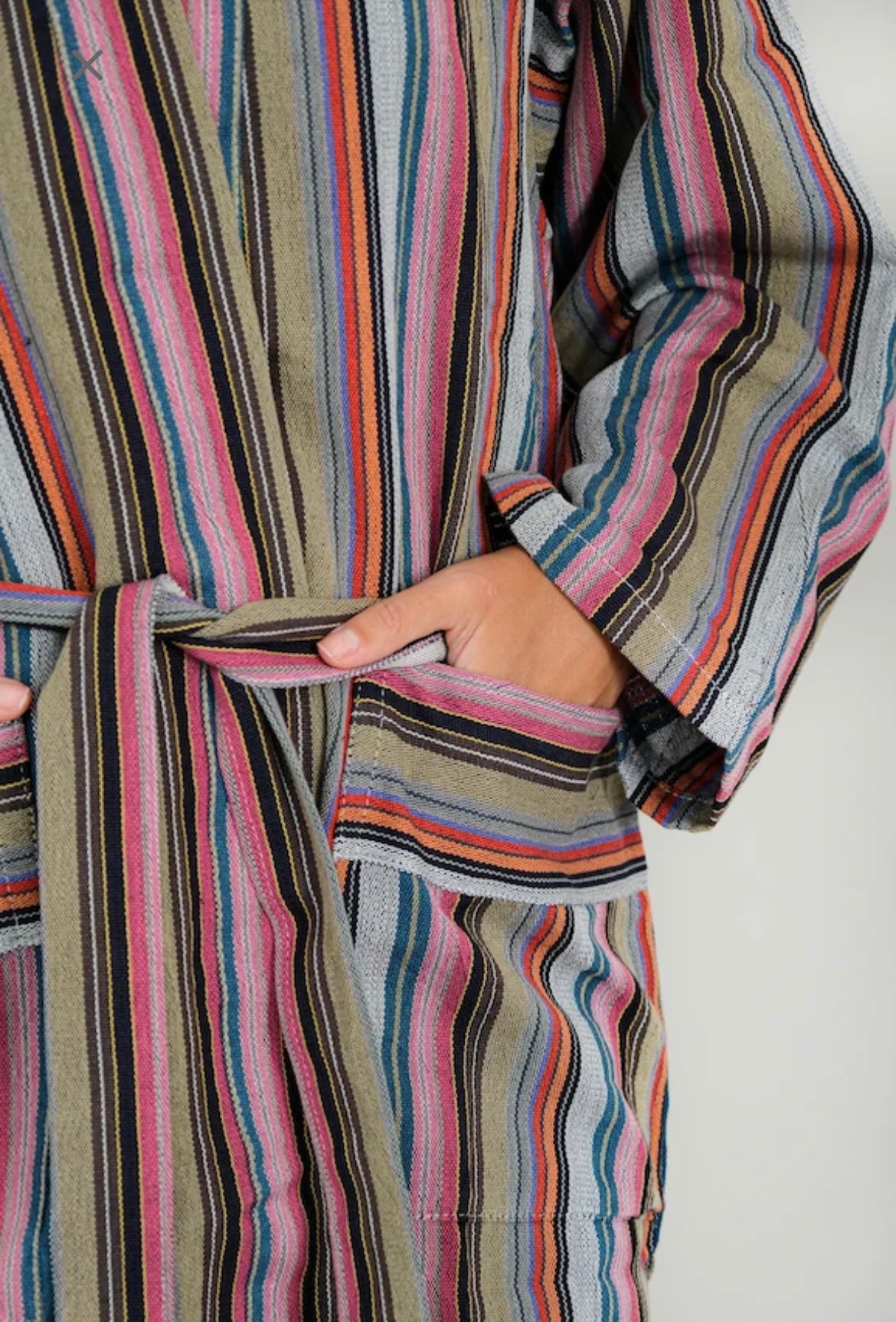 PEACE robe -BLACK