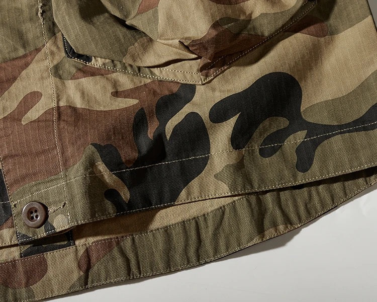 Personalised camo shacket