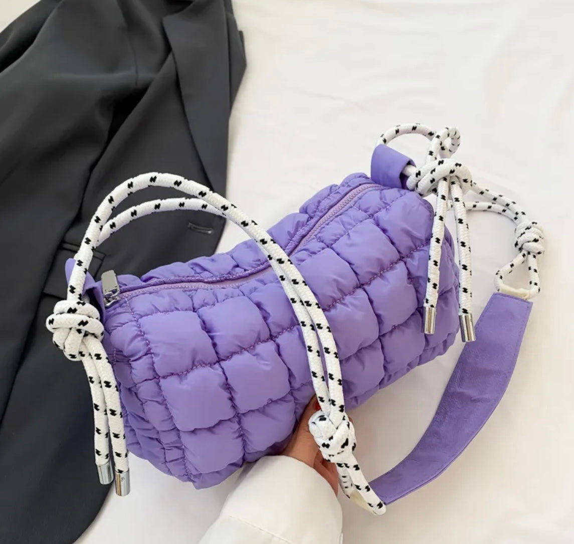 Pillow messenger bag