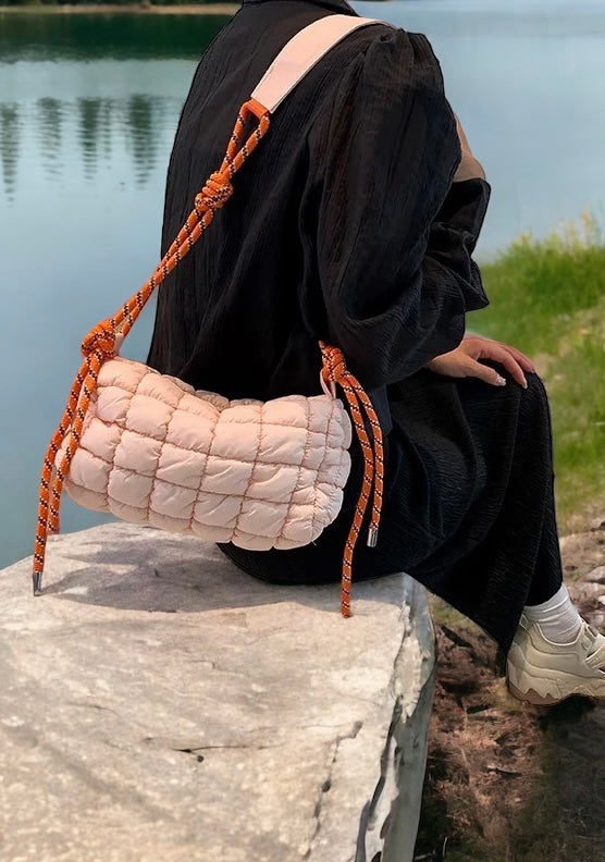 Pillow messenger bag