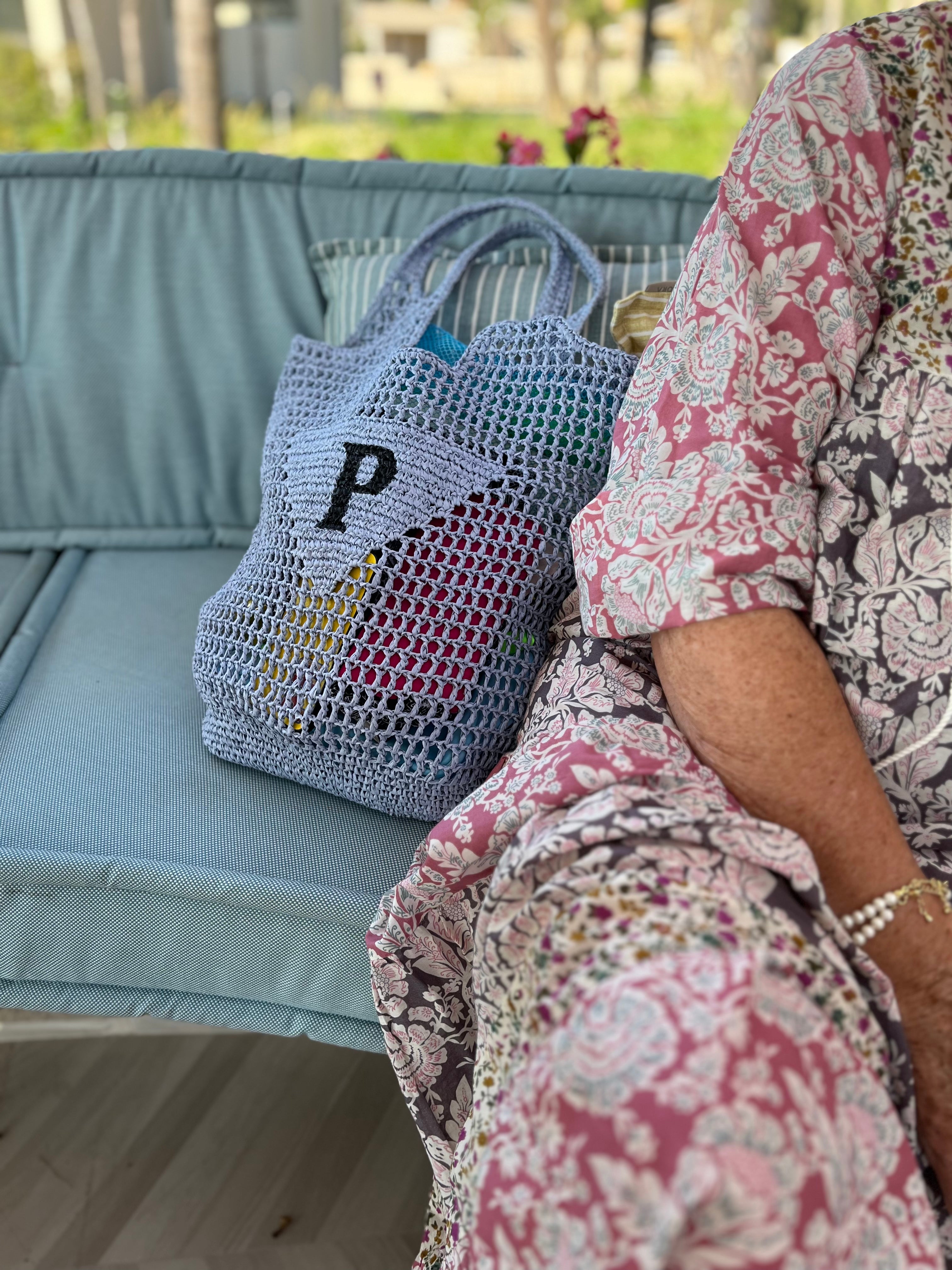 PERSONALISED OPEN BASKET BAG