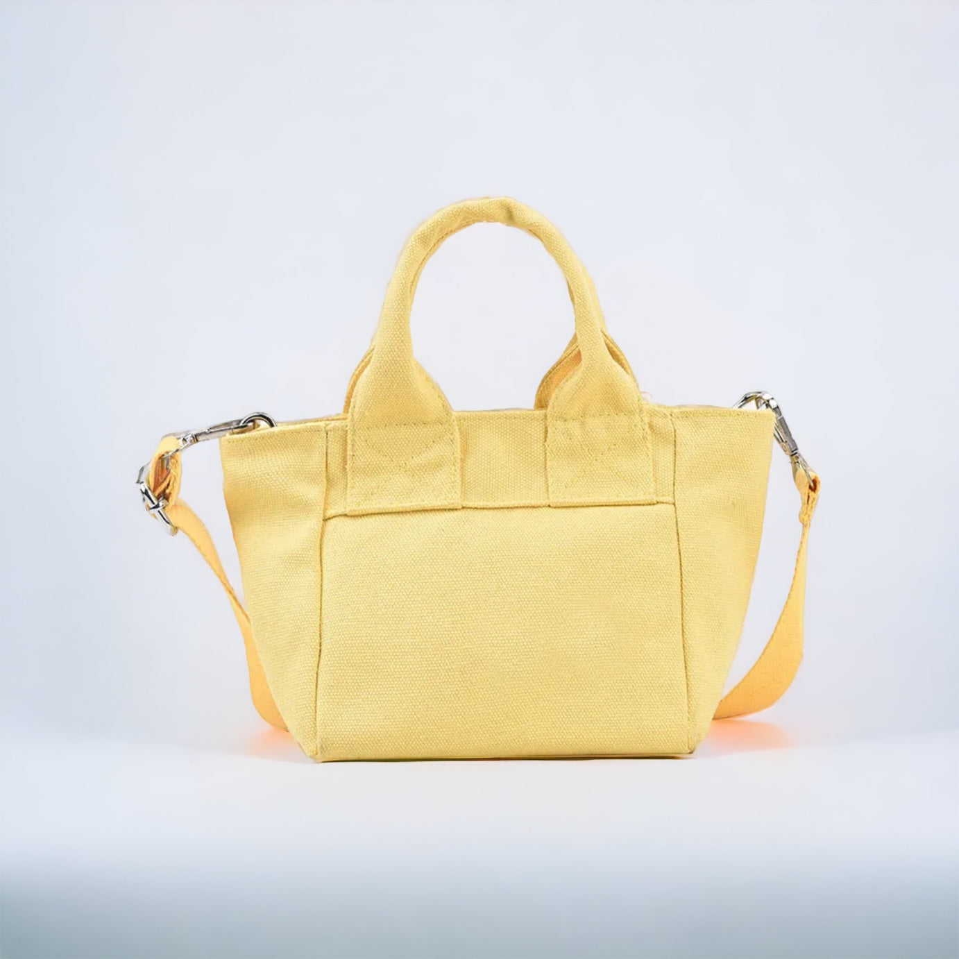Canvas top handle crossbody bags
