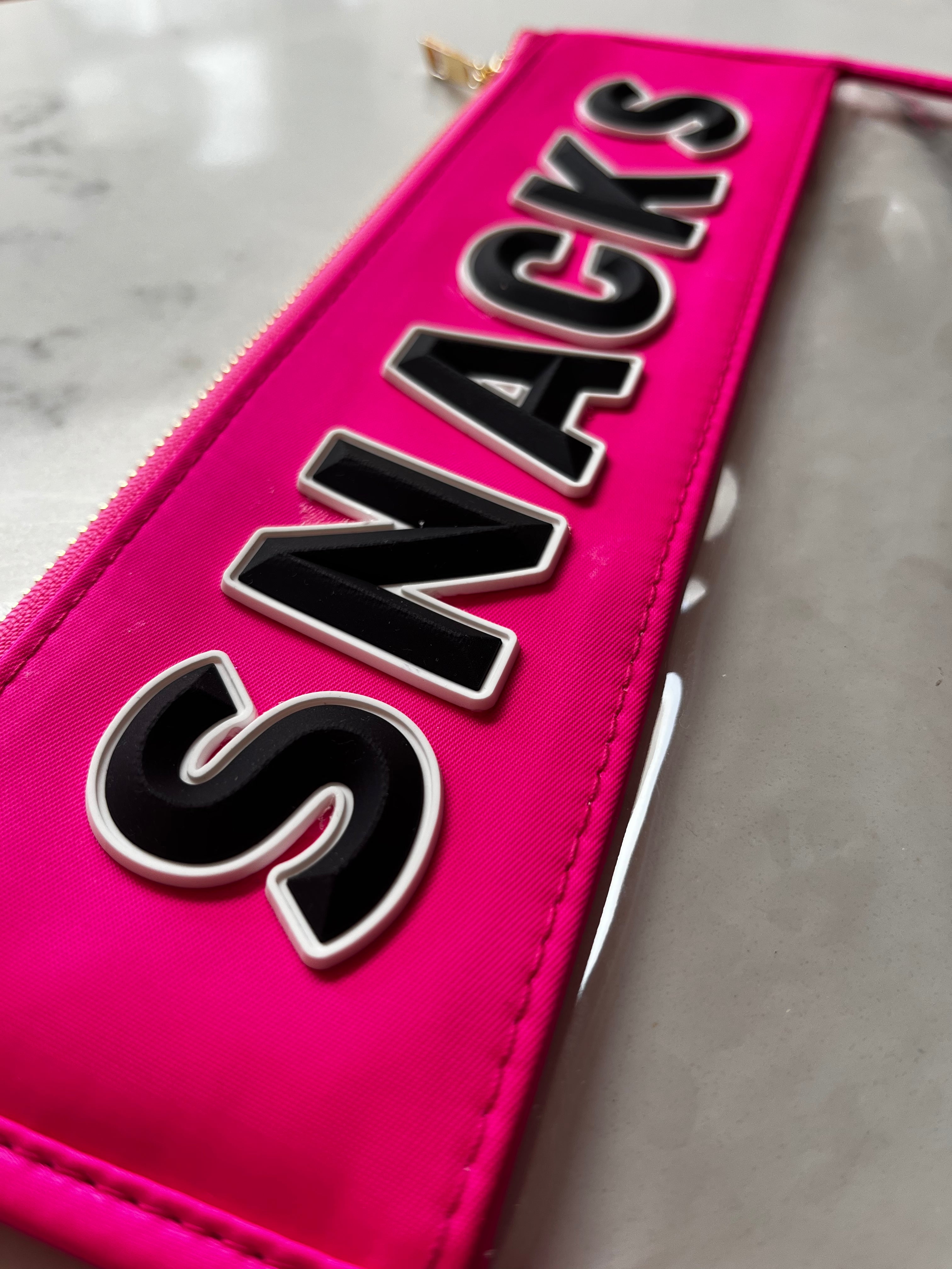 Personalised zip up pouch