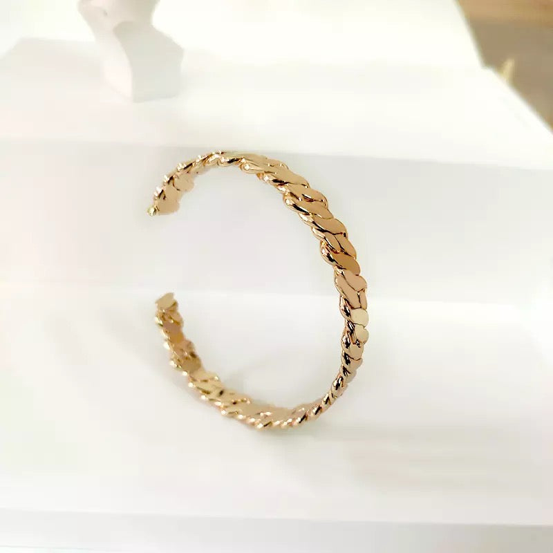 Gold plated cuff