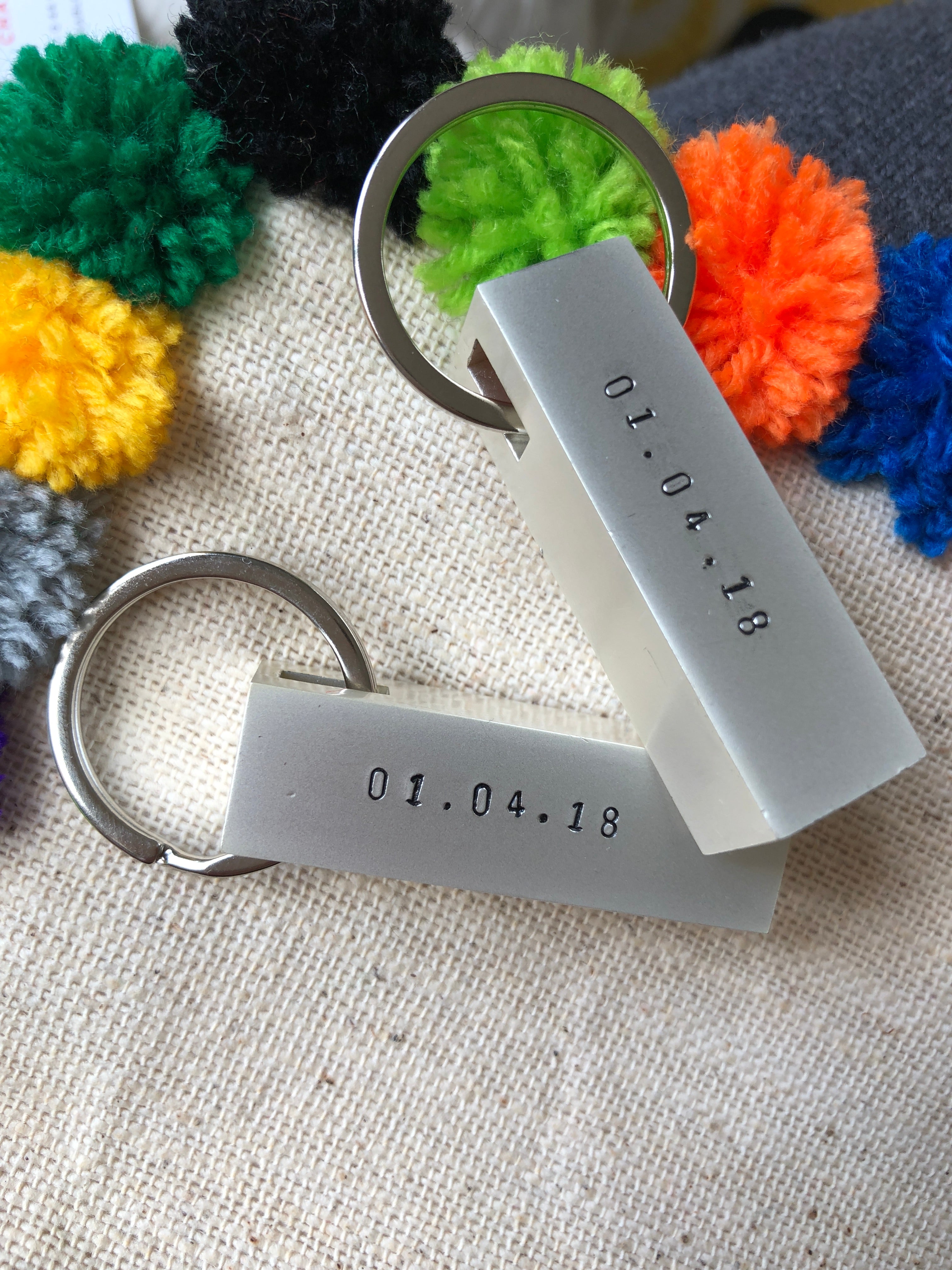 Personalised keyring