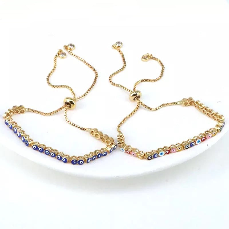 Tennis bracelet- enamel