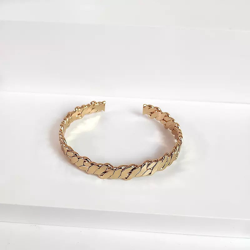 Gold plated cuff