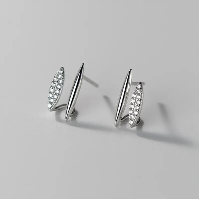 Double hoop earrings