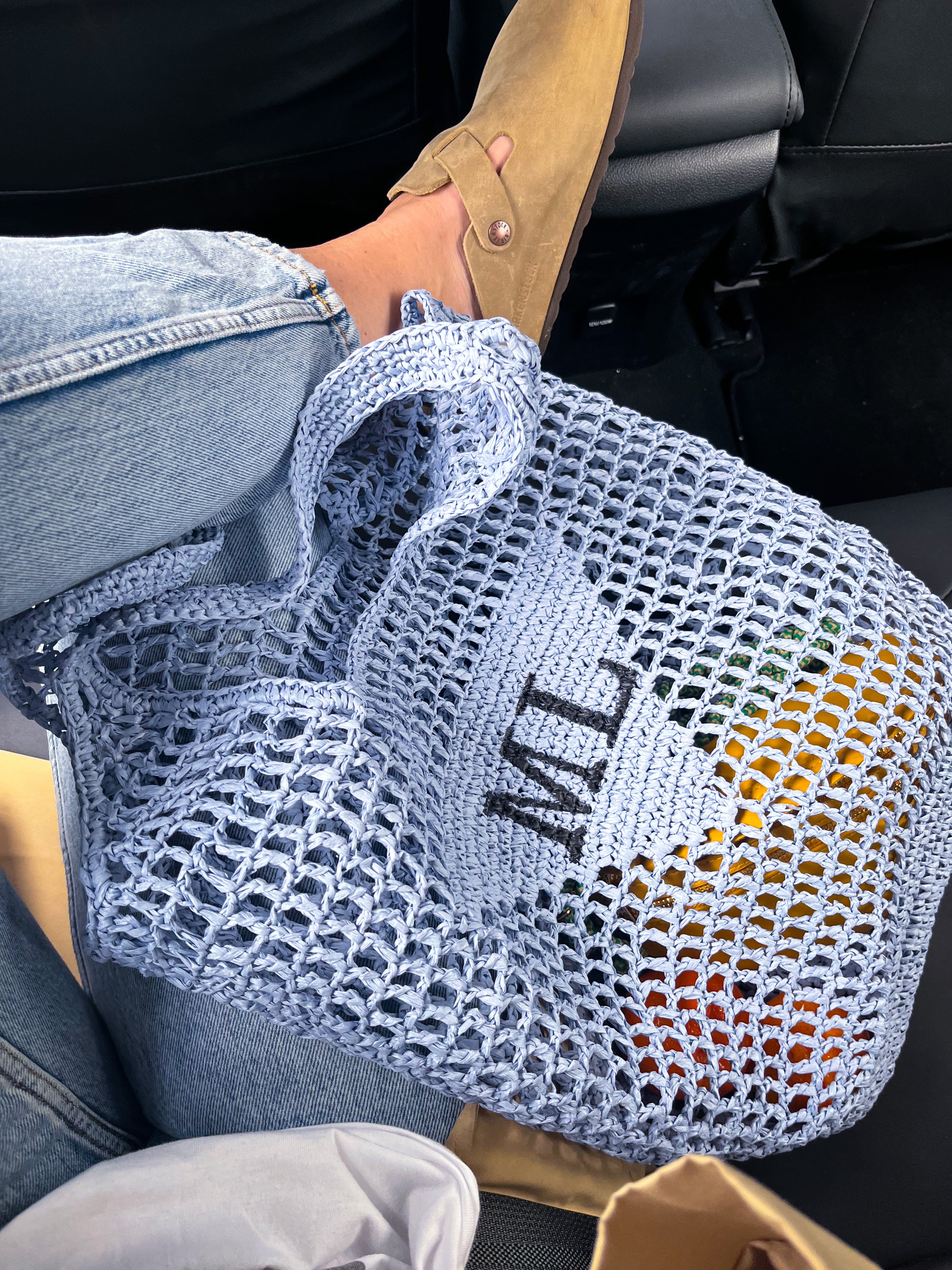 PERSONALISED OPEN BASKET BAG
