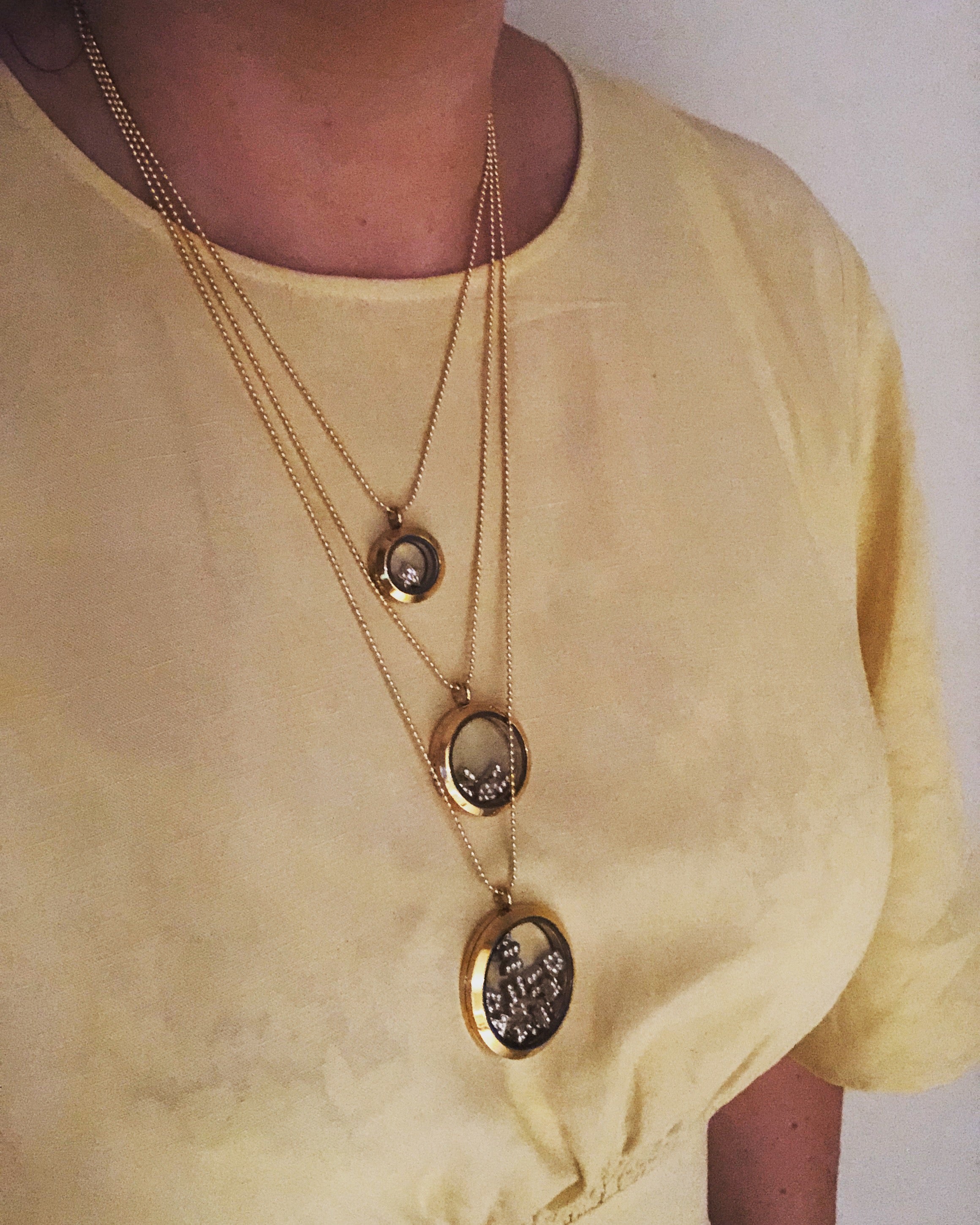 LARGE ROUND LOCKET