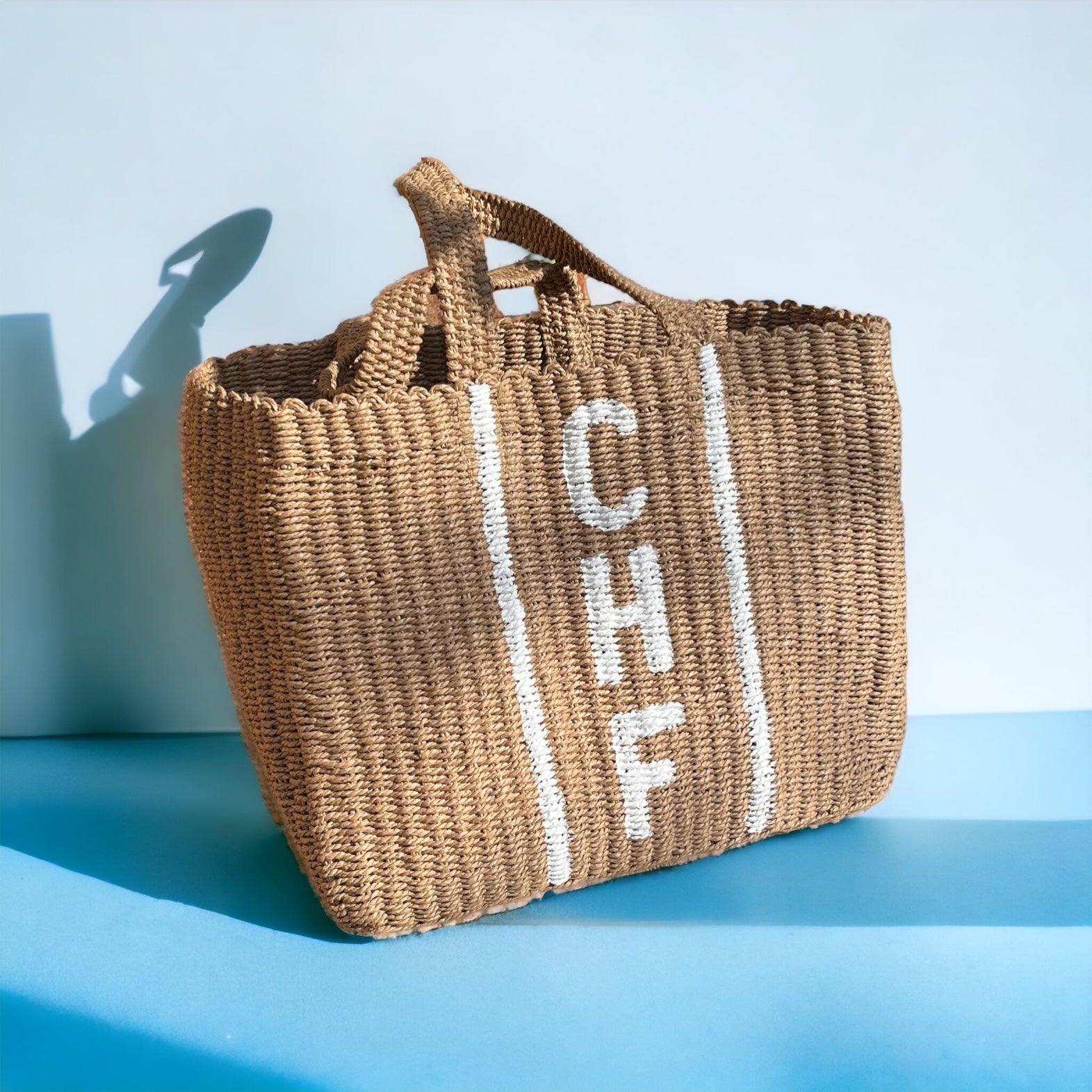 Rattan book bag