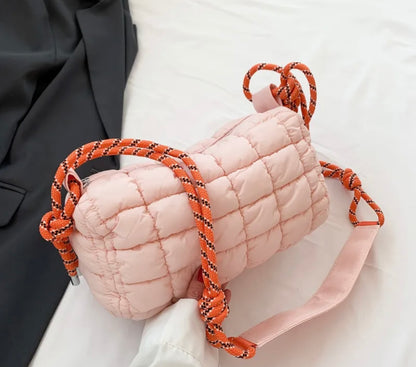 Pillow messenger bag