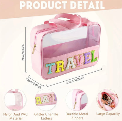 Transparent travel bag