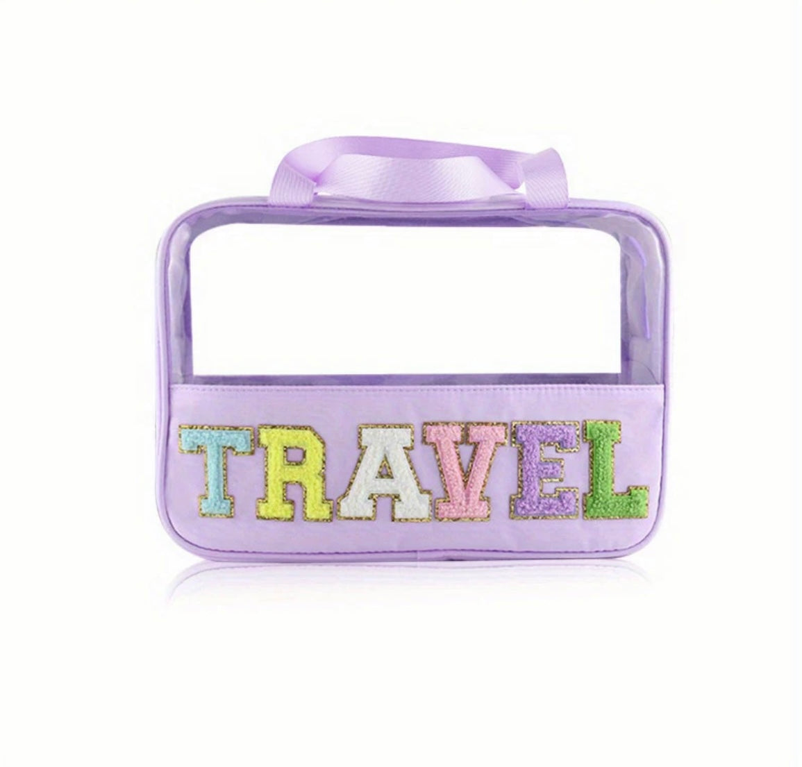 Transparent travel bag