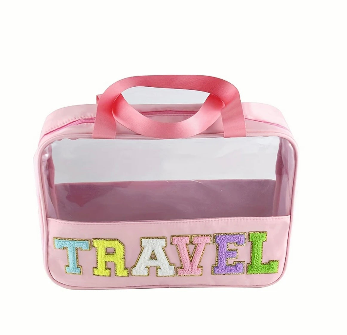 Transparent travel bag