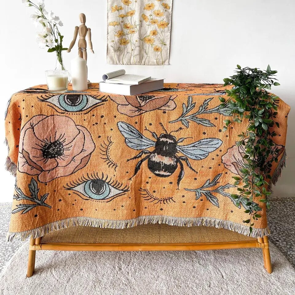 Bumble bee throw sale