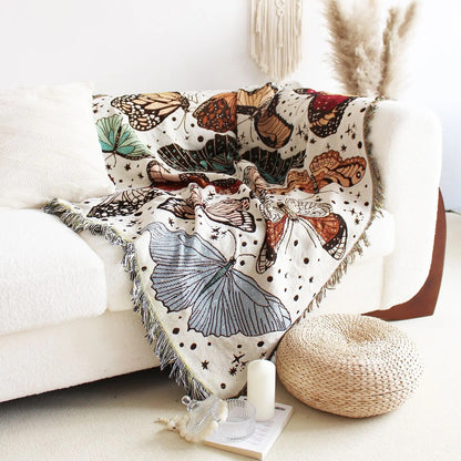 Butterfly throw/blanket