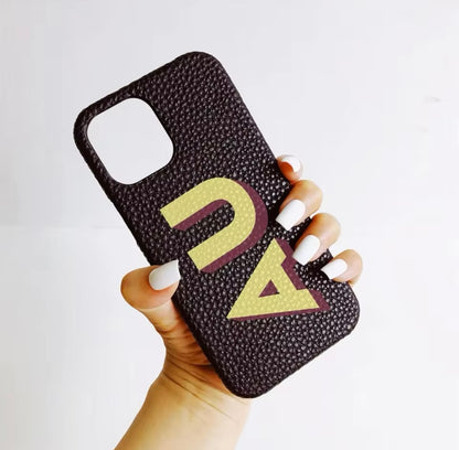 Phone case: Faux leather