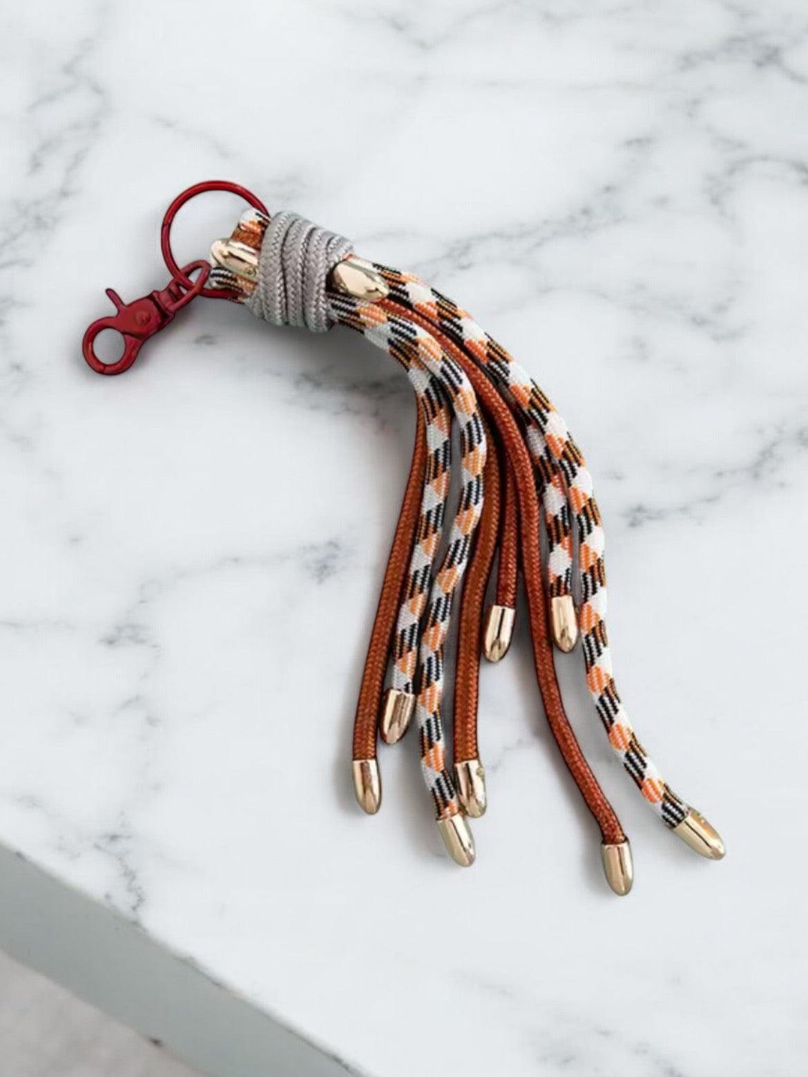 Tassel keyring/bag charm