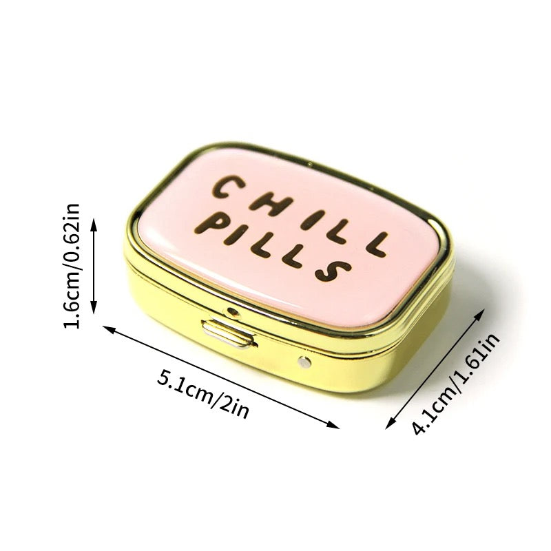 Chill pill pill box