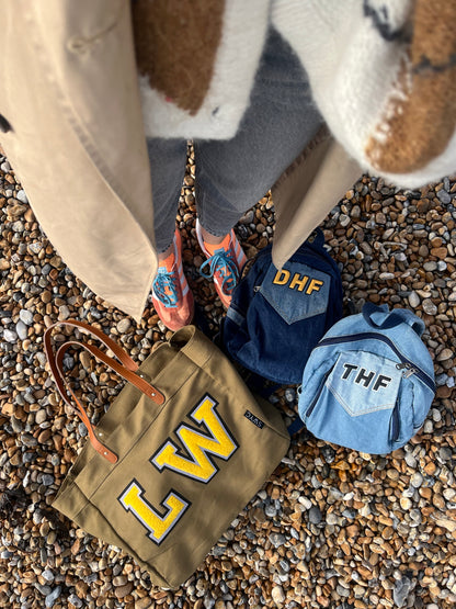 Personalised Children’s Denim Rucksack