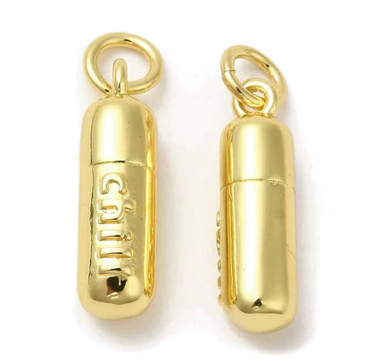 Chill pill necklace