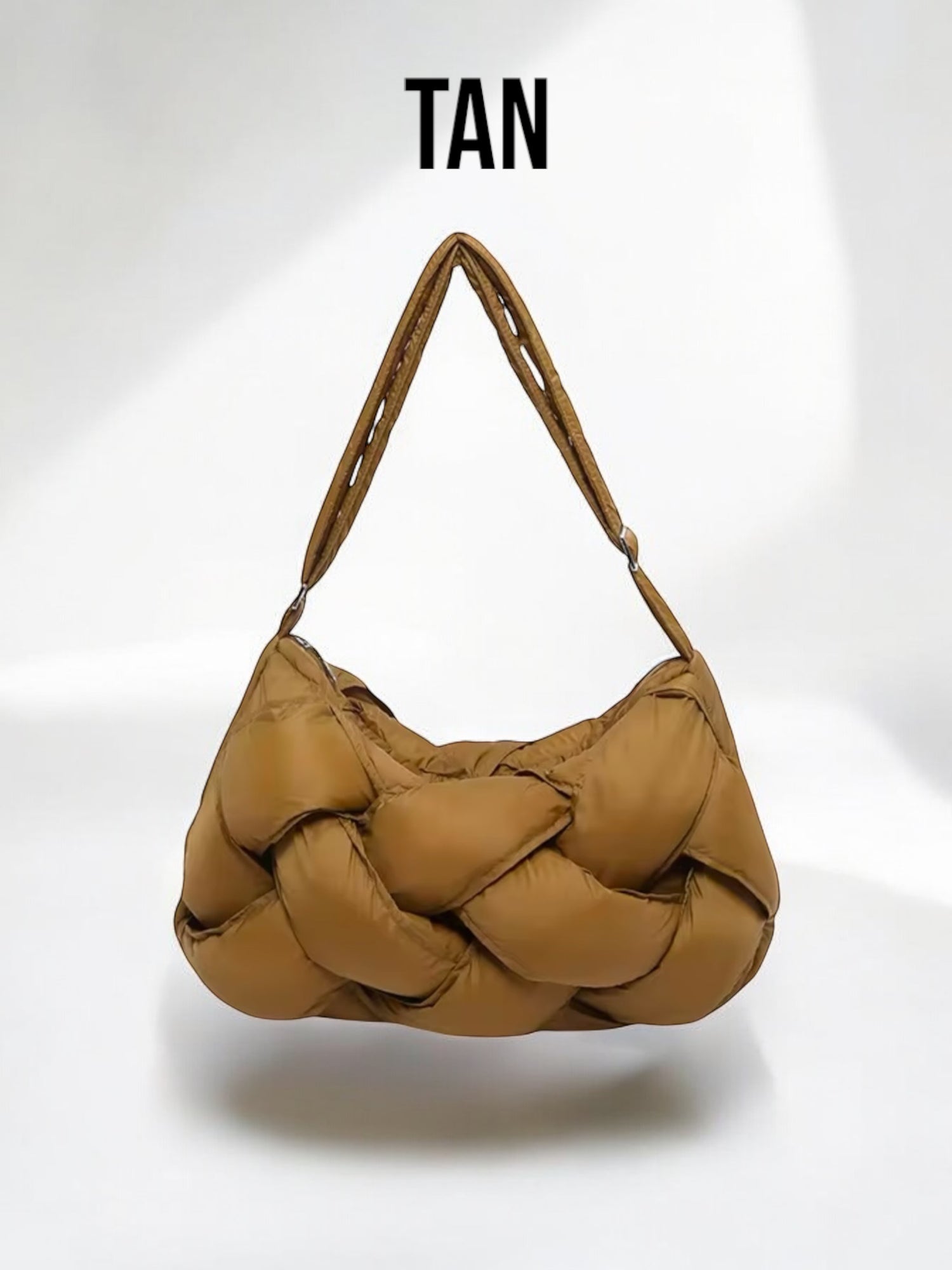 Woven puff bag