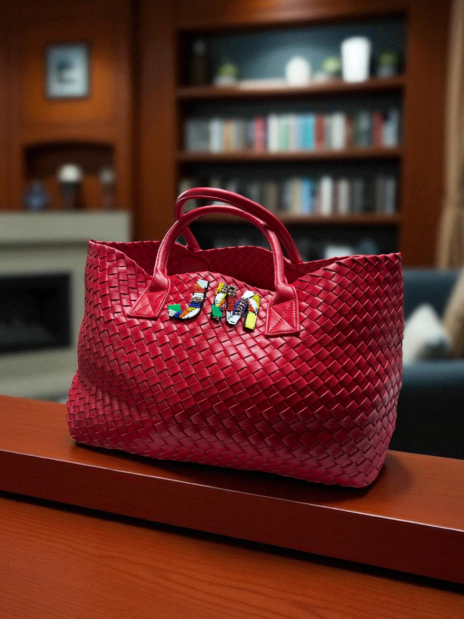 Tasche Shopper Initialen Shopper Mit Monogramm-Logo-Prägung Calvin