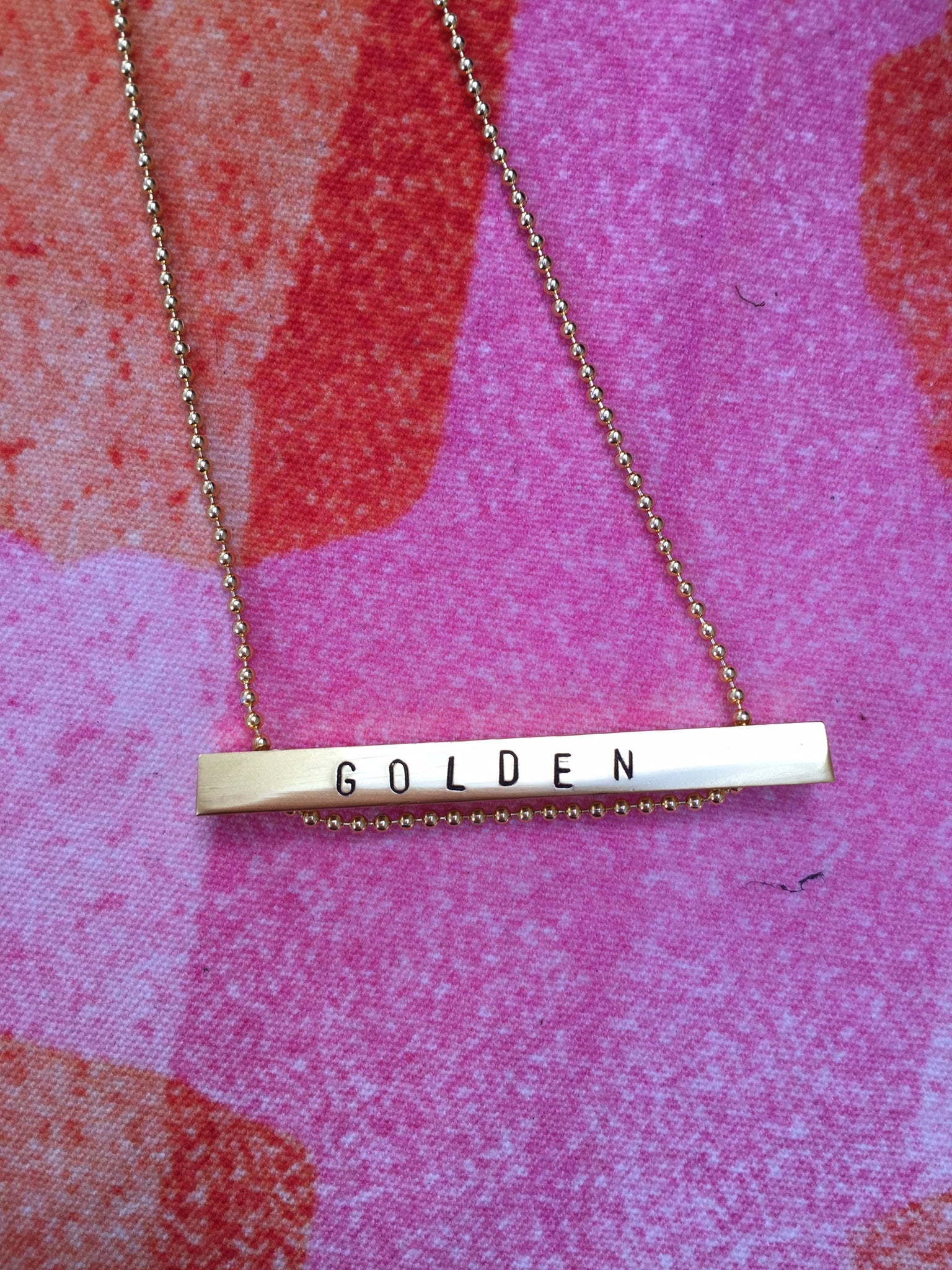 Name Necklace Arnotts Jewellery Bar Necklace Bar Necklace Arnotts