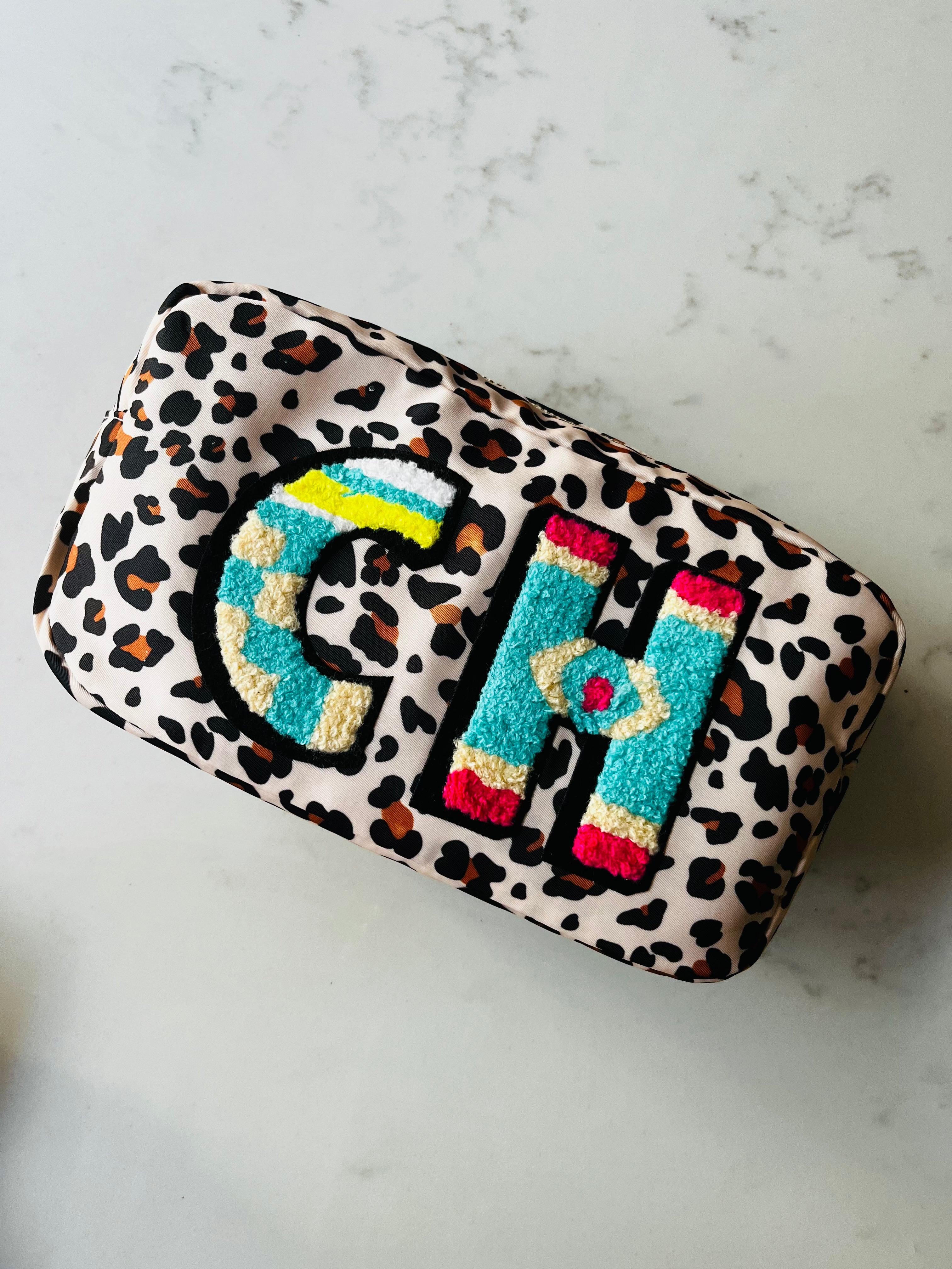 Leopard print hot sale wash bag